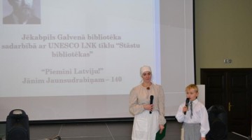 Bibliotēku darbinieku seminārs Piemini Latviju (Jānim Jaunsudrabiņam 140)