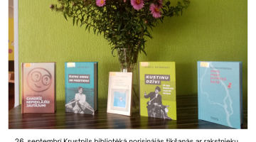 Dzejas dienu pasākumi Jēkabpils novada bibliotēkās