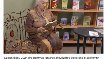 Dzejas dienu pasākumi Jēkabpils novada bibliotēkās