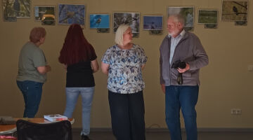 Tikšanās ar fotoizstādes “ Spārnotā iedvesma” autori Gitu Losāni