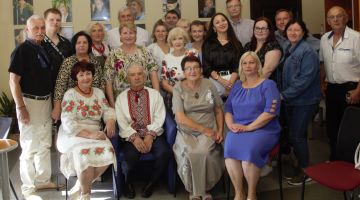 Vladimira Maļavska foto izstādes ‘’ Свiтло душi jeb Dvēseles gaisma. Nikolajs Kolotilo - SAVĒJAIS’’ atklāšana
