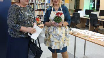 Tematisks pasākums kopā ar bibliotēkas draugiem: 