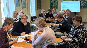Sadarbības pasākums ar Vidusdaugavas senioru universitāti “Grāmatas, kas tevi iedvesmo rakstīt”