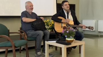 Tikšanās ar Arni Slobožaņinu  un Valentīnu Lukaševiču