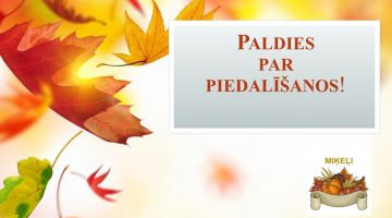 Izglītojoša un izklaidējoša viktorīna par Miķeļiem ir noslēgusies! 