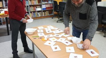 Tematisks pasākums kopā ar bibliotēkas draugiem: 