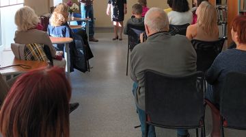 Tikšanās ar fotoizstādes “Vasaras atskaņas” autoru