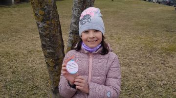 Jēkabpils Galvenās bibliotēkas Lieldienu zaķu darbi