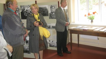 Novadpētnieks Arnolds Jakubovskis, Gunta Dimitrijeva un Aigars Pērkons