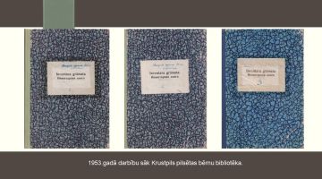 Foto mirkļi – Jēkabpils novada Galvenās bibliotēkas vēsture 1924.-1959.