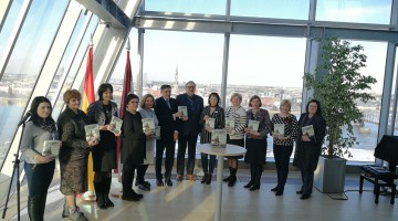 21.03. Dāvinājums no Spānijas vēstnieka