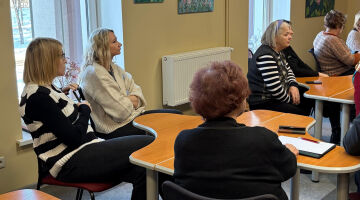 Sadarbības pasākums ar Vidusdaugavas senioru universitāti “Grāmatas, kas tevi iedvesmo rakstīt”