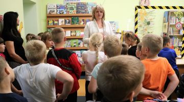 Iepazinām bibliotēku un grāmatas!