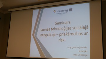 Projekta seminārs Jēkabpilī