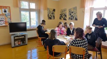 Dzejas dienas Atašienes skolā!