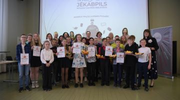 “Skaļās lasīšanas sacensības” Jēkabpils novada fināls 16.05.2024.