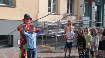 Zinību dienās pasākums pie superīgajiem skolēniem no 3.e klases!