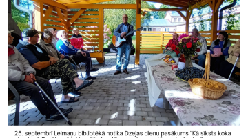 Dzejas dienu pasākumi Jēkabpils novada bibliotēkās