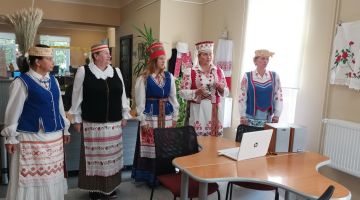 Baltkrievu tradicionālo leļļu darināšanas meistarklase