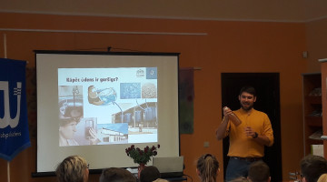 Tikšanās ar ūdens pētnieku Sandi Dejus