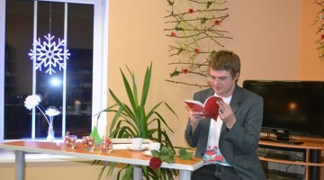 Vadima Hotuļova dzejas krājums “Sirds rokrakstā” atvēršanas svētki