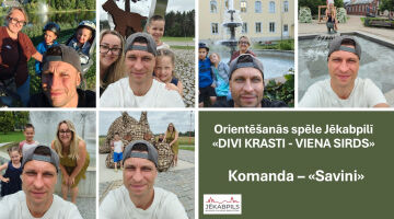 Aizraujoša orientēšanās spēle “Divi krasti – viena sirds”!