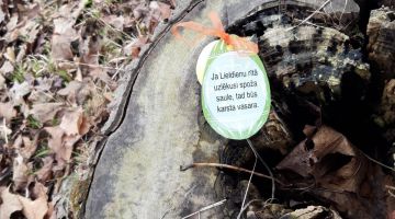 Jēkabpils Galvenās bibliotēkas Lieldienu zaķu darbi