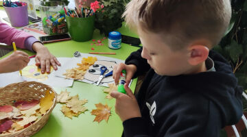 Rudens un bērni ir īstie mākslinieki!
