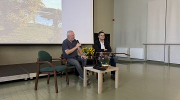 Tikšanās ar Arni Slobožaņinu  un Valentīnu Lukaševiču