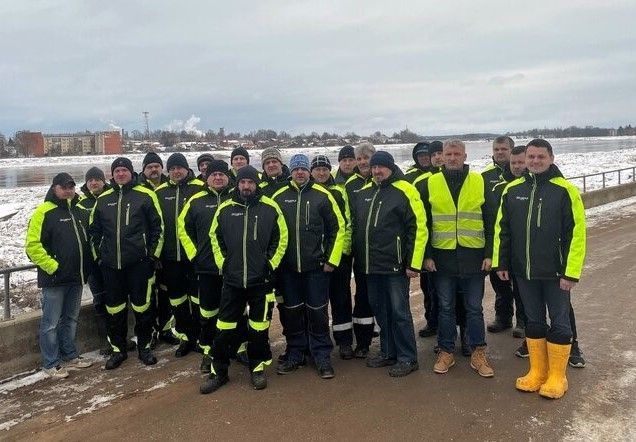 SIA Jēkabpils ūdens - Plūdu darbos strādājām ar ciešu pleca sajūtu