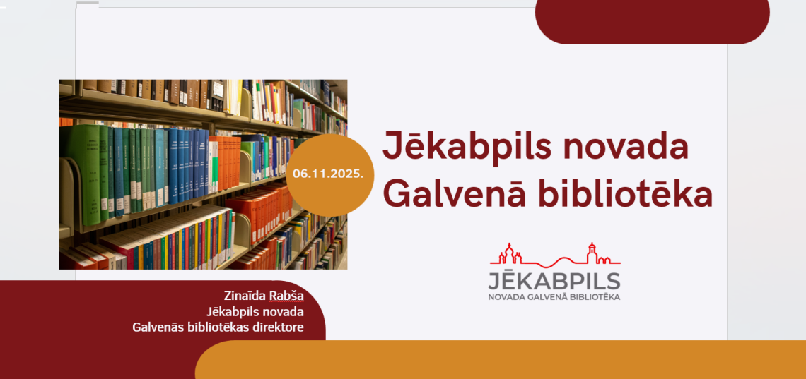 Video par bibliotēkas darbību