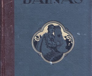 Grāmatu skates uzvarētājs - 1932.gadā izdotās Latvju tautas dainas