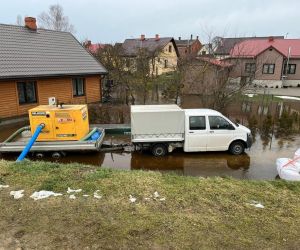 Pirmie sūkņi tika uzstādīti K. Skaubīša ielas galā. 