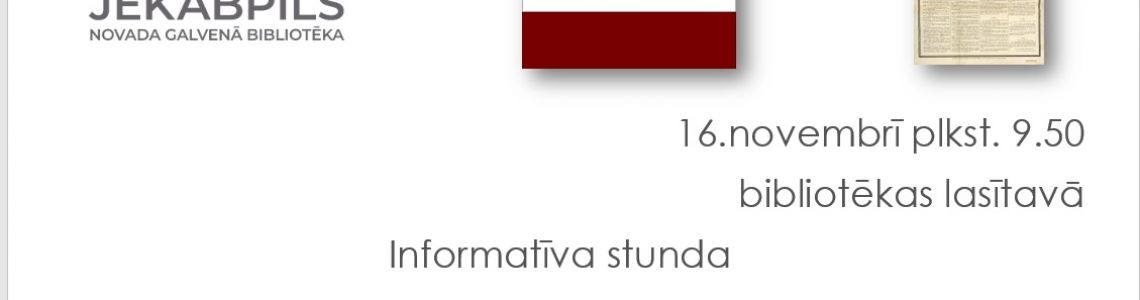 Informatīva stunda 