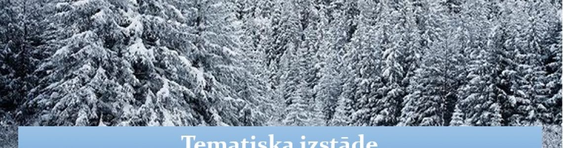 Tematiska izstāde: ‘’Stāsti, kas vienmēr ir ar Tevi… Ziemassvētki’’