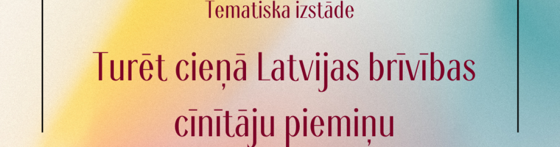 Tematiska izstāde:  