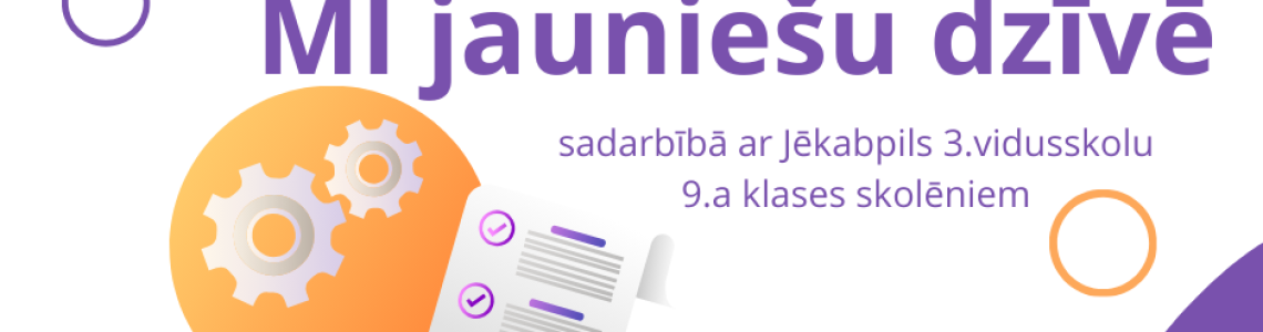 Digitālās nedēļas pasākums 2026 “MI jauniešu dzīvē”