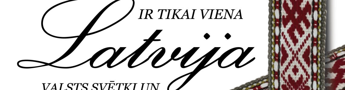 Tematiska izstāde no bibliotēkas krājuma ‘’Ir tikai viena Latvija: valsts svētki un tradīcijas’’