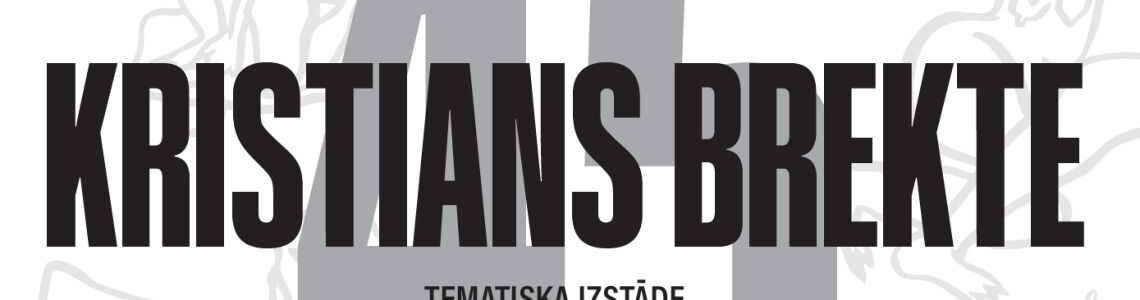 Tematiska izstāde no bibliotēkas krājuma  ‘’Kultūras cilvēks: Kristians Brekte- 45’’