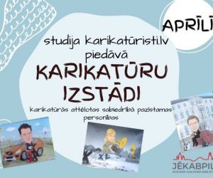Studijas karikatūristi.lv Karikatūru izstāde