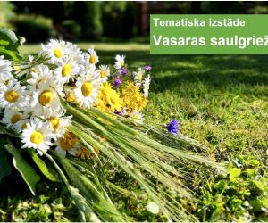 Tematiska izstāde “ Vasaras saulgrieži’’