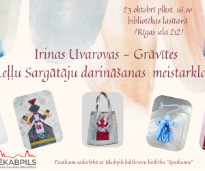 Irinas Uvarovas - Grāvītes Leļļu Sargātāju darināšanas  meistarklase