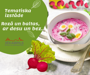 Tematiska izstāde ‘’Rozā un baltas, ar desu un bez..’’ 