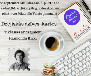  Tikšanās ar dzejnieku Raimondu Ķirķi
