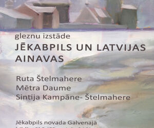 Gleznu izstāde: 