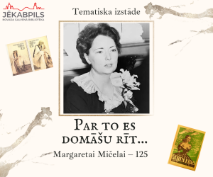 Tematiska izstāde no bibliotēkas krājuma: 