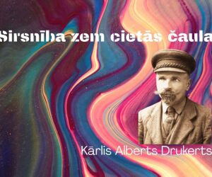  No bibliotēkas krājuma novadpētniecības izstāde “Sirsnība zem cietās čaulas. Kārlis Alberts Drukerts” 