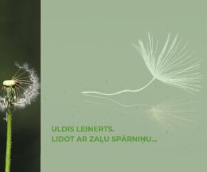 Virtuālā un no bibliotēkas krājuma novadpētniecības izstāde “Lidot ar zaļu spārniņu...”