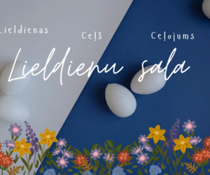 Izstāde ''Lieldienas. Ceļš. Ceļojums. Lieldienu sala''  bibliotēkas tīmekļvietnē www.jgb.lv 