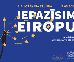 Bibliotekārā stunda ‘’Iepazīsim Eiropu’’  